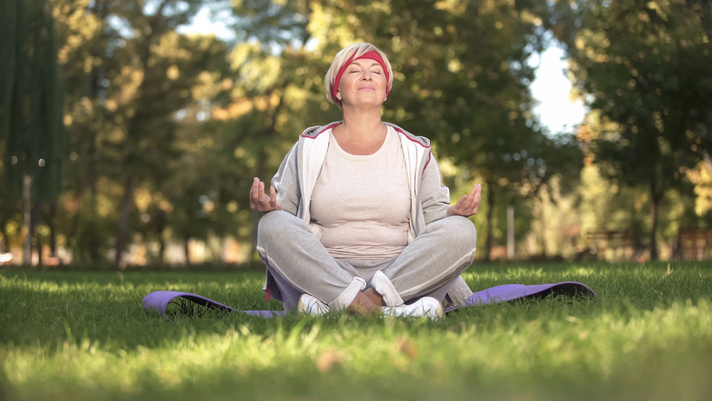 woman meditating_ways to reduce anxiety and worry